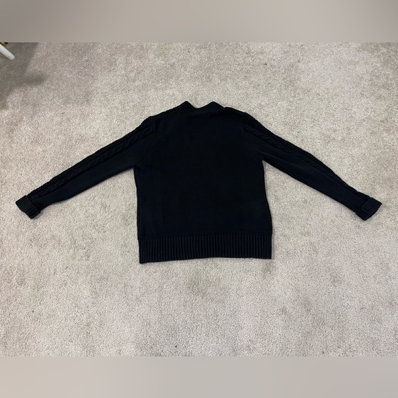 Chaps V-Neck Cable Knit Sweater - Picture 6 of 6